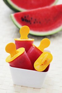 Watermelon Mint Ice Pops