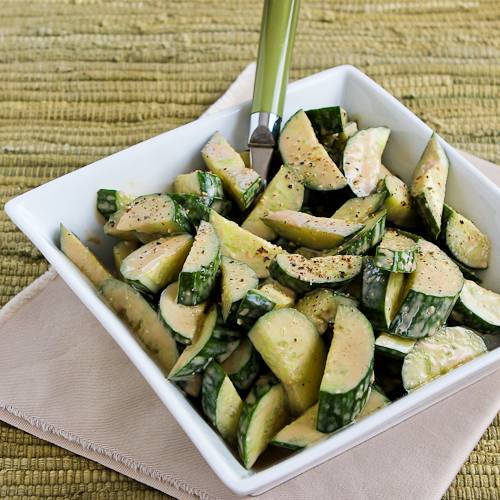 Balsamic Cucumber Salad