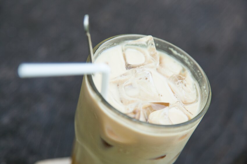 mocha vanilla shake