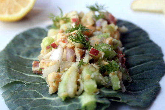 Apple-Pecan Chickpea Salad Apple Chickpea Salad