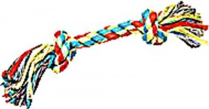 knotted dog toy