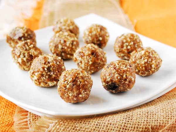 Pumpkin Protein Balls healthy, natural pumpkin bliss