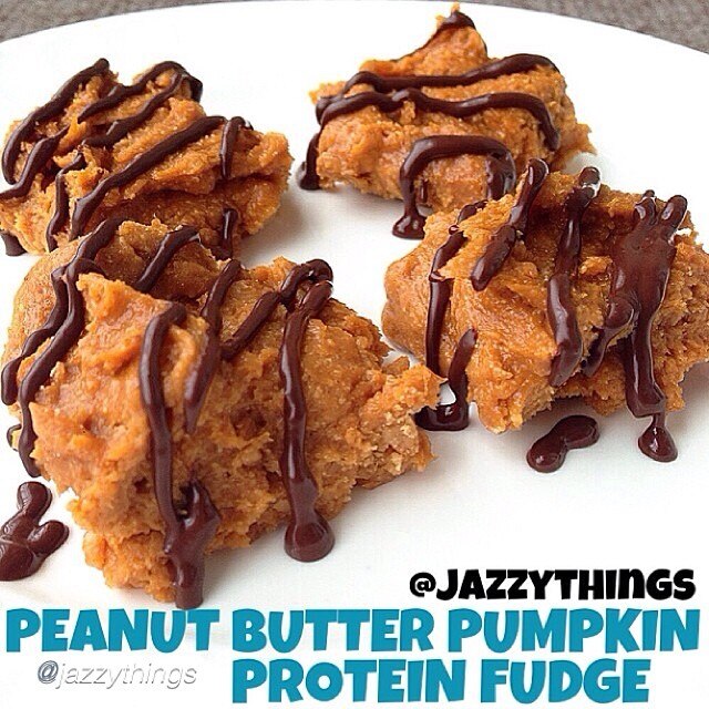 Peanut Butter Pumpkin Fudge