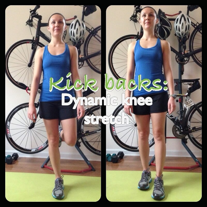 Kick Backs: A Dynamic Stretch for Healthy Knees