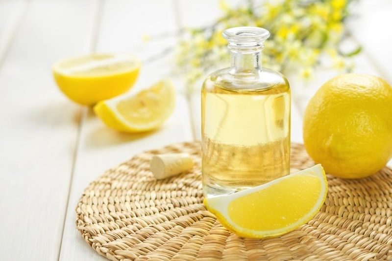 Using Essential Oils to Clean and Freshen Your Kitchen Lemon essential oil has a fresh, clean scent that's perfect for DIY natural cleaners.