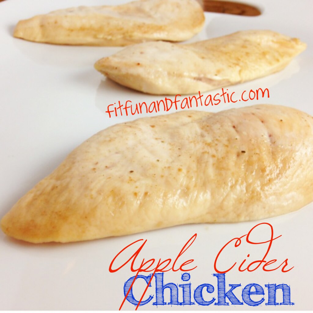 Baked Apple Cider Chicken