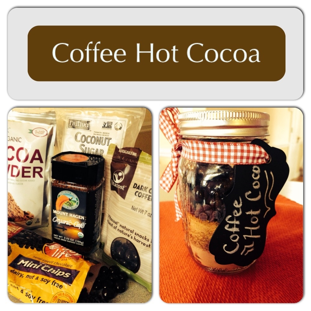 Coffee Hot Cocoa in a Jar