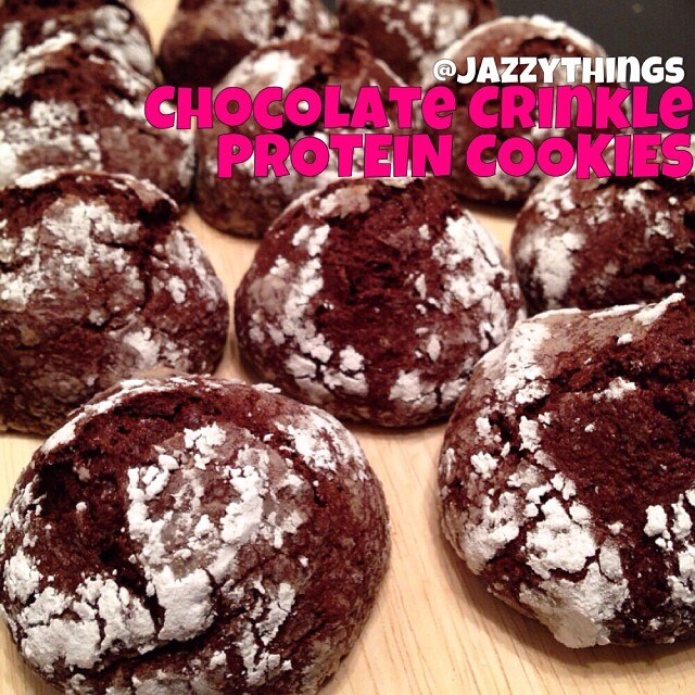 Chocolate Crinkle Cookies