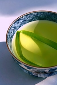 Lemongrass tea for an unhappy tummy