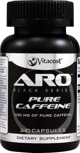 ARO-Vitacost Black Series Pure Caffeine