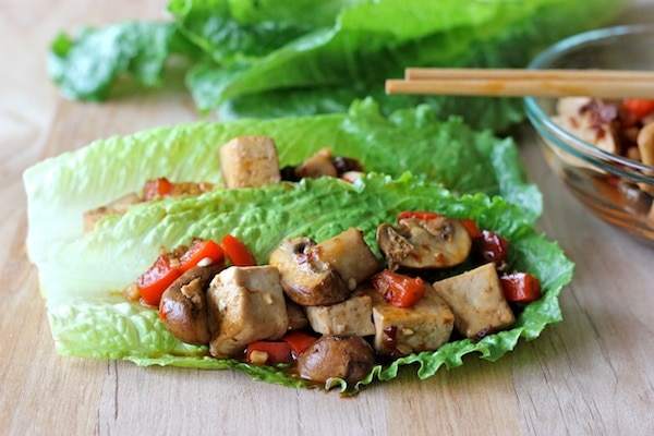 Vegetarian Lettuce Wraps
