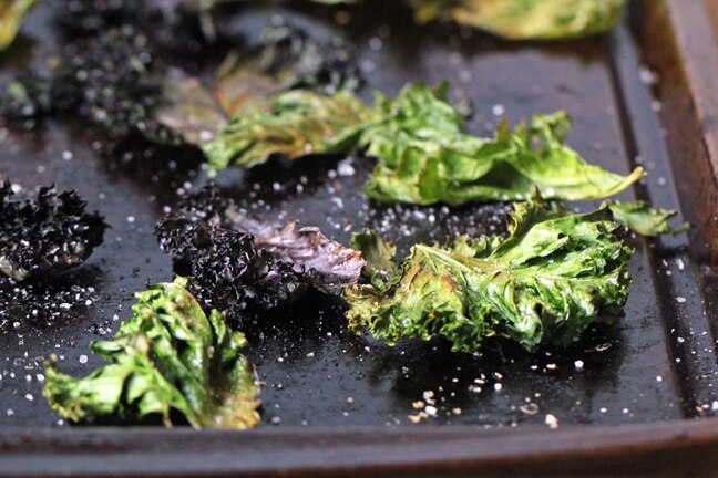 Baked Kale Krisps