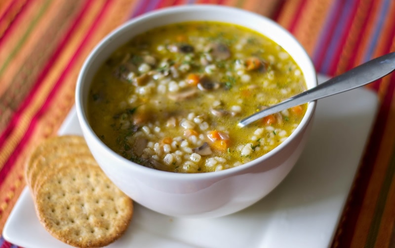 Organic Golden Pea & Barley Slow Cooker Soup