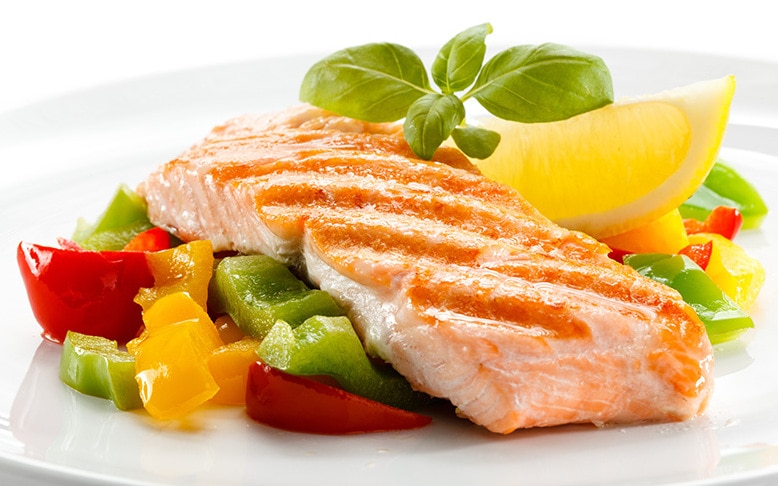 Grilled Salmon Veggie Salad Recipe Grilled Salmon Vegetable Salad