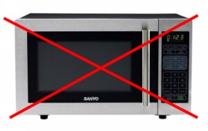 Say No to Microwaving
