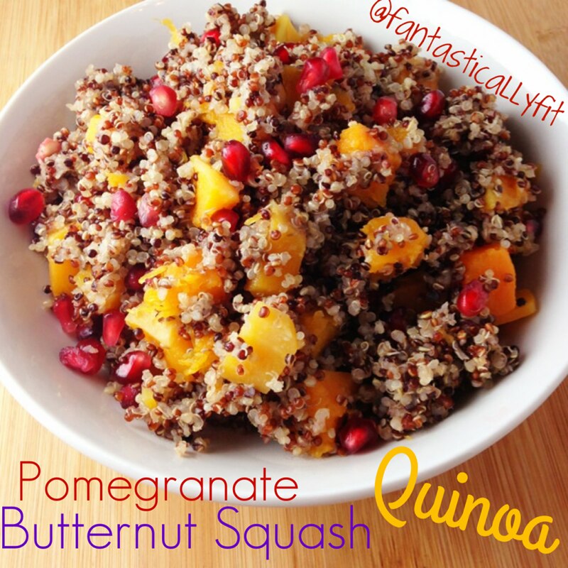 Butternut Squash & Pomegranate Quinoa