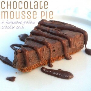Chocolate Pie with Graham Cracker Crust