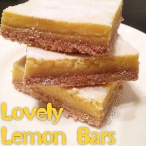 Low-Sugar Lemon Bars
