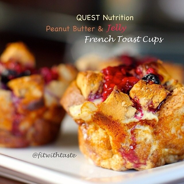 PB&J French Toast Cups