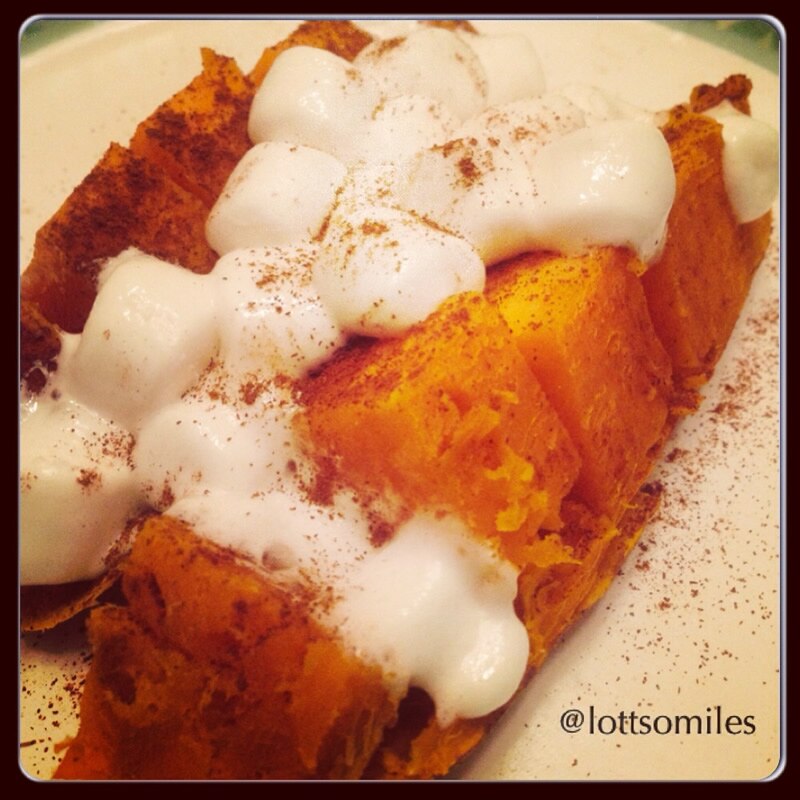 Sweet potato fluff