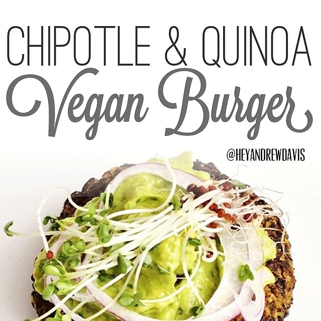 Quinoa Chipotle Vegan Burger