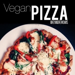 Easy Vegan Veggie Pizza