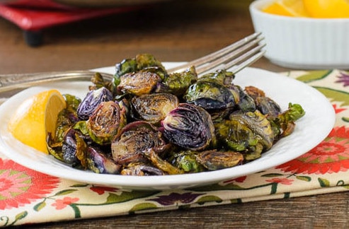Lemon Kelp Brussels Sprouts