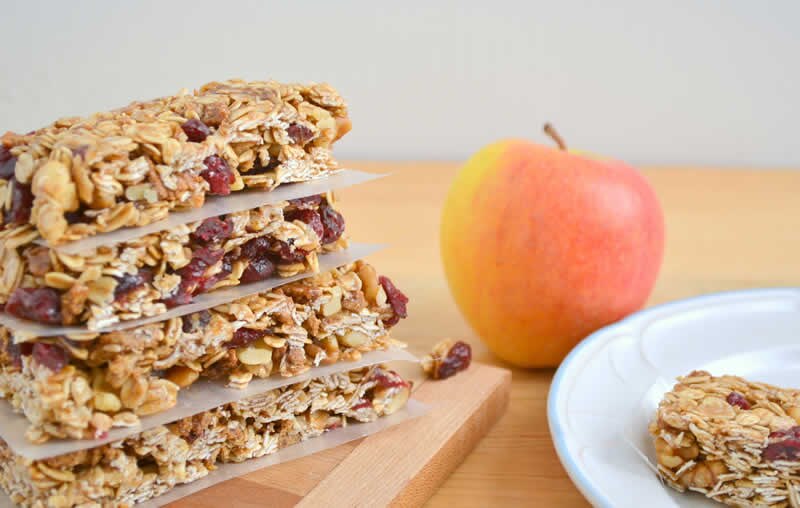 NoBake Recipe Flax & Fruit Nut Bars Blog