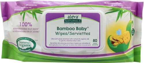 Aleva Naturals Bamboo Wipes Aleva Bamboo Baby Wipes
