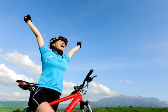 is riding a bike a good workout