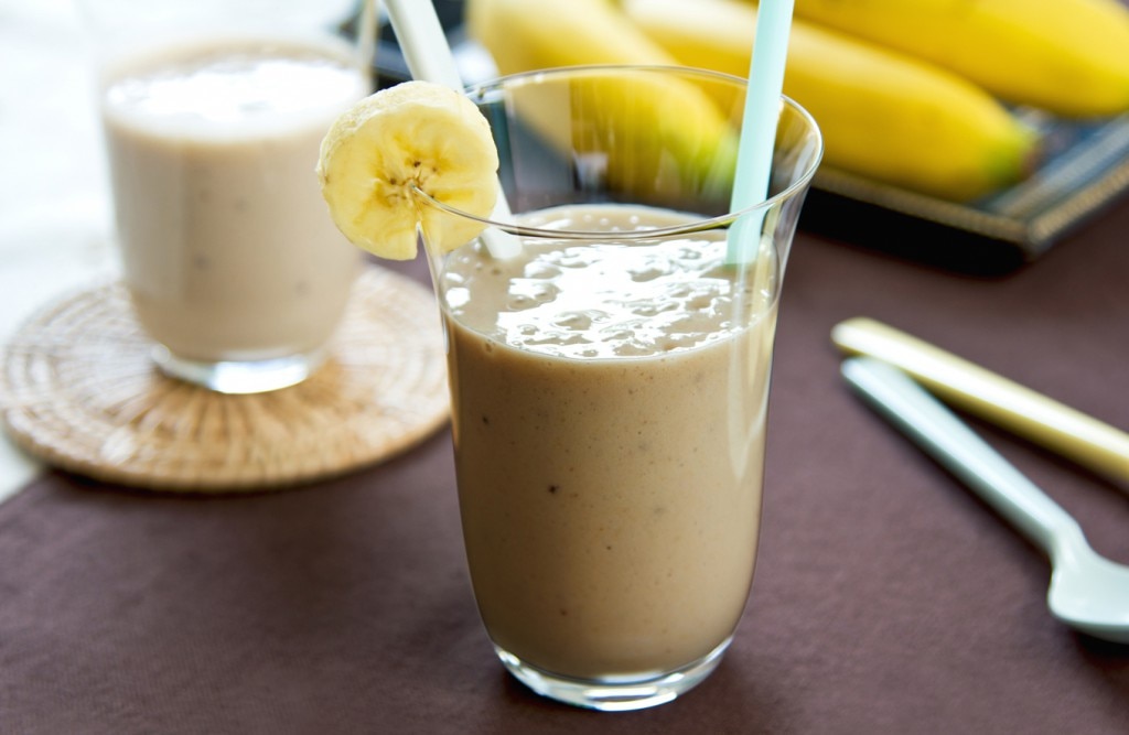 Choco-Peanut Butter & Banana Smoothie Peanut Butter-Chocolate & Banana Smoothie