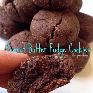 Peanut Butter Cookies with Cocoa