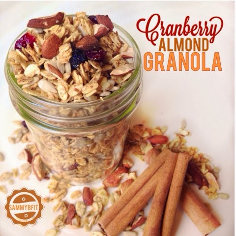 Cranberry Almond Granola Recipe