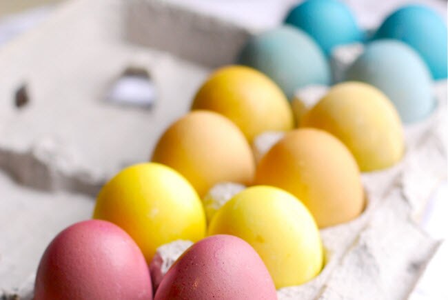 natural easter egg dye recipes