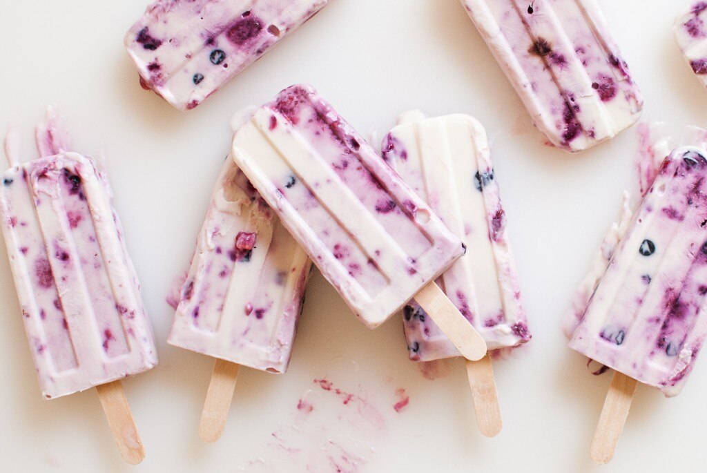 French Vanilla-Berry Pops French Vanilla & Mixed Berry Ice Pops