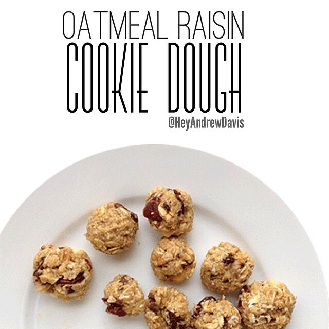 Recipe: Oatmeal Raisin Cookie Dough