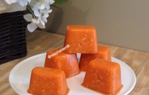 Coconut-Carrot Ice Pops