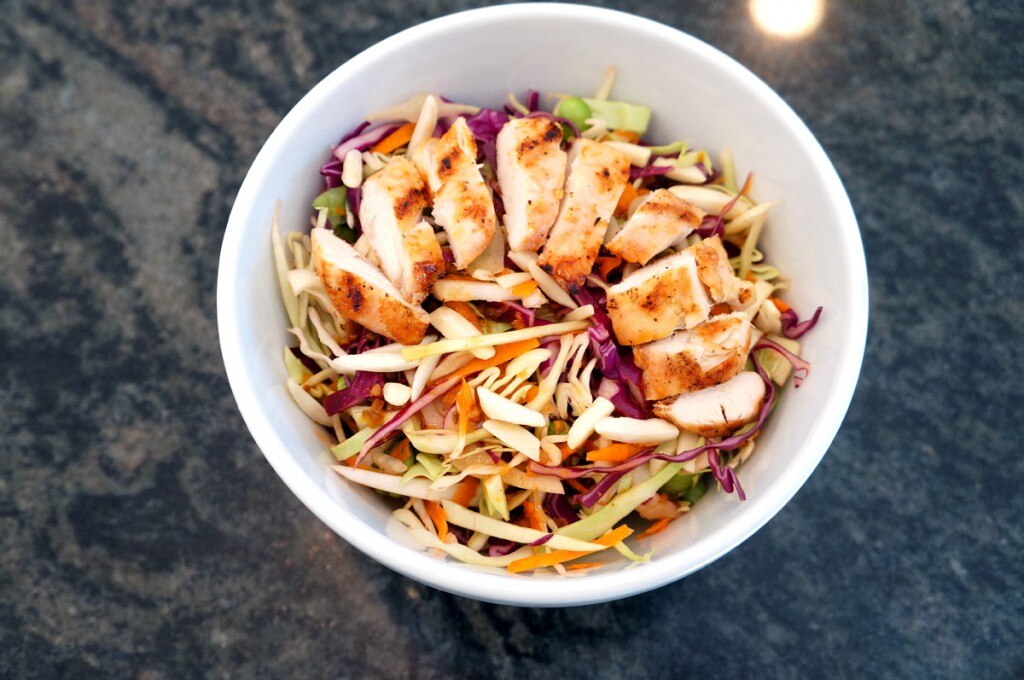 Chicken-Mint Cole Slaw