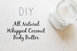 Whipped Coconut Body Lotion Recipe