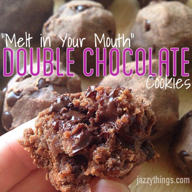 Healthy Double Chocolate Chip Cookies
