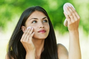 glowing skin