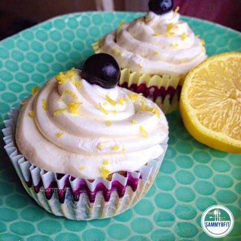 Lemon-Blueberry Cupcakes Lemon Blueberry Cupcakes