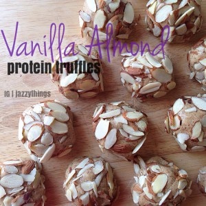 Vanilla Protein Truffles