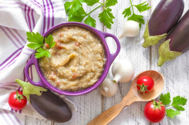 Eggplant & Tahini Dip Eggplant-Tahini Dip