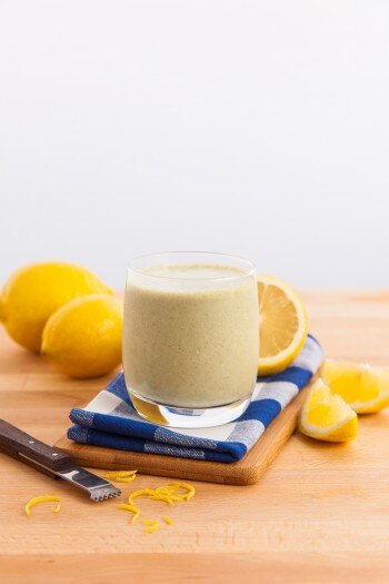 Vegan Smoothie: Lemon Meringue Pie