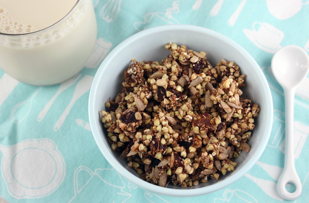 Raw Cacao & Honey-Glazed Buckwheat Granola