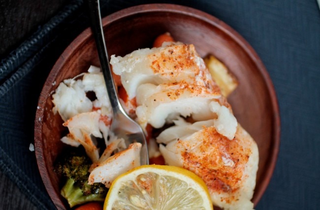 Baked Lemon Cod