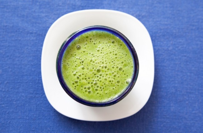 Iced Matcha-Chia Latte