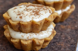 Recipe: Cinnamon Roll Quest Bar Pies
