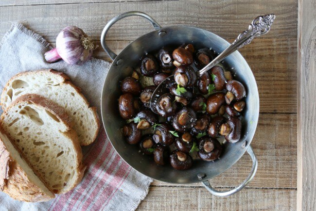 Roasted Baby Bella Mushrooms Roasted Baby Bellas